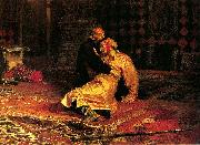 Ilya Repin Ivan the Terrible and his son Ivan on Friday, November 16 oil on canvas